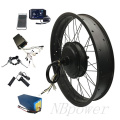 FAT wheel 72v 3000w high speed motor fat tire electric bike conversion kit with TFT display e bicycle